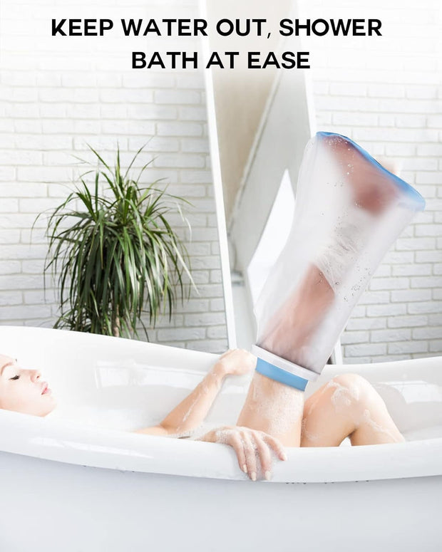 Shower Like You’re Not Injured! Ultimate Waterproof Cast Cover – No Leaks, No Slips, Just Freedom!