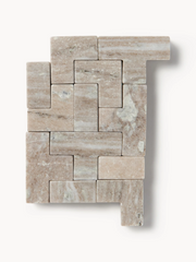 Figura Decorativa de Mármol y Madera de Nogal – Elegancia Natural para tu Hogar