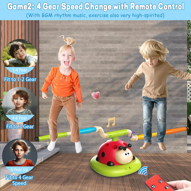 Jump Higher, Launch Farther & Spin Fiercer – All-in-One Wireless 3-in-1 Jump Rope Machine!