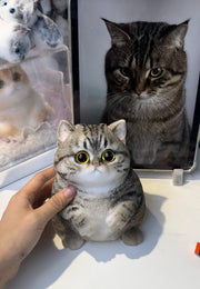 Ultra-Squishy Chubby Cat Toy – Adorably Handmade, Stress-Relieving, Stylish Decor, and Fun to Dress Up