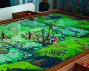 Portable Game Display with 4 Kobold Dice Trays