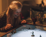 Portable Game Display with 4 Kobold Dice Trays