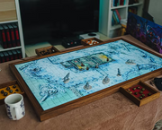 Portable Game Display with 4 Kobold Dice Trays