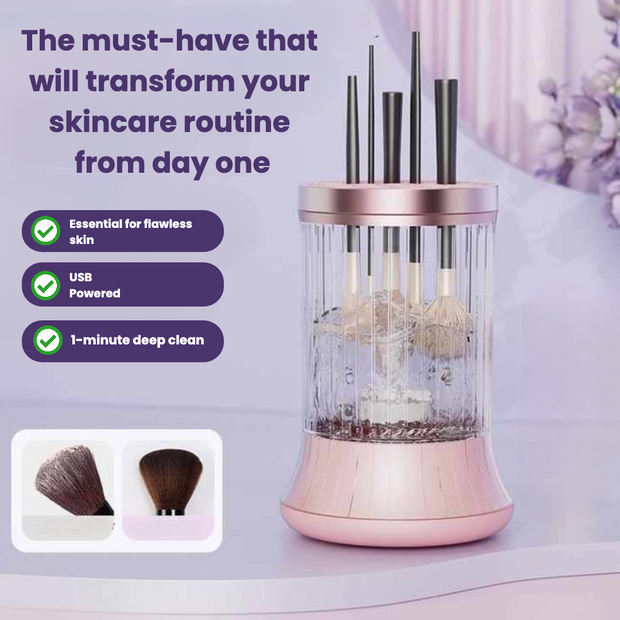 Say Goodbye to Breakouts — Clean Brushes in Seconds!