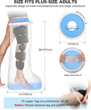 Shower Like You’re Not Injured! Ultimate Waterproof Cast Cover – No Leaks, No Slips, Just Freedom!