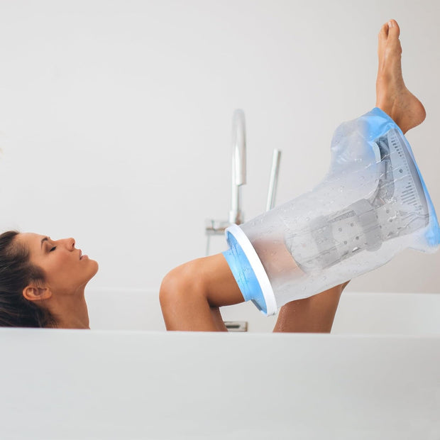 Shower Like You’re Not Injured! Ultimate Waterproof Cast Cover – No Leaks, No Slips, Just Freedom!