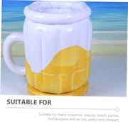 🍻Inflatable Beer Mug Cooler – Chill &Party Anywhere! 🎉