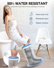 Shower Like You’re Not Injured! Ultimate Waterproof Cast Cover – No Leaks, No Slips, Just Freedom!
