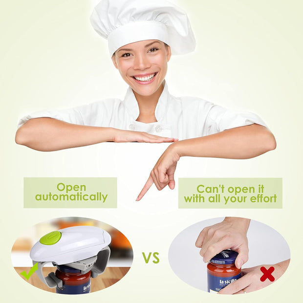 🟢 Electric Jar Opener – Open Jars with Just One Touch