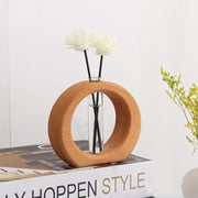 Wooden Hydroponic Vase
