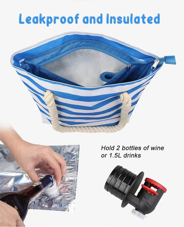 Wine, Anywhere – The Cutest Leakproof Wine Tote with Hidden Spout You Never Knew You Needed