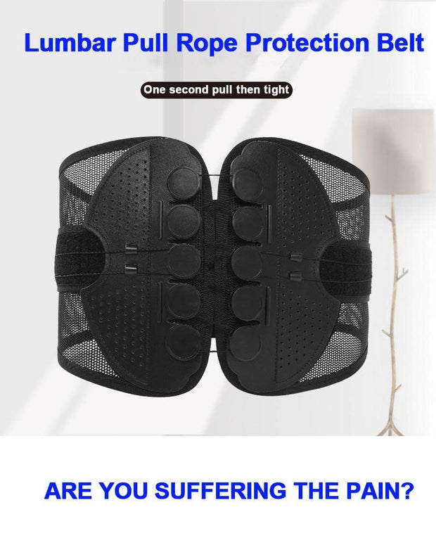 Instantly Erase Lower Back Pain – Pulley Power Brace for Unstoppable Lumbar Support & Spine Rescue