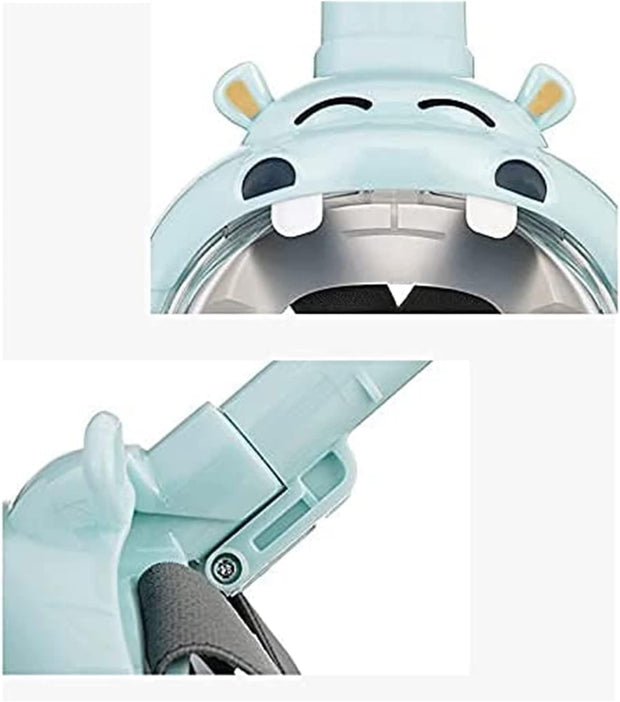 Dive Into Fun! The Cutest Full-Face Snorkel Mask for Kids – 180° View + Foldable Tube + Zero Leaks!