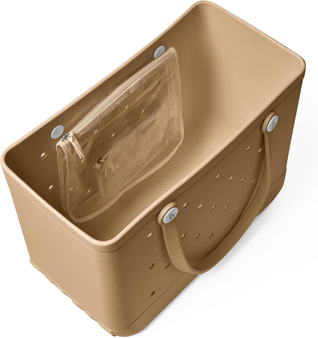 The Ultimate Waterproof Tote — Stands Tall, Stays Open & Ready for Anything!