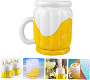 🍻Inflatable Beer Mug Cooler – Chill &Party Anywhere! 🎉