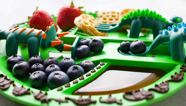 Toddler Construction Plate & Utensils Set — Fun, Safe, and Educational Mealtime Kit!
