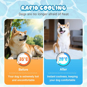 Dog Cooling Mat｜2025 Upgraded Cooling Pad — Keep Your Furry Friend Cool &amp; Comfy All Summer! ❄️🐾