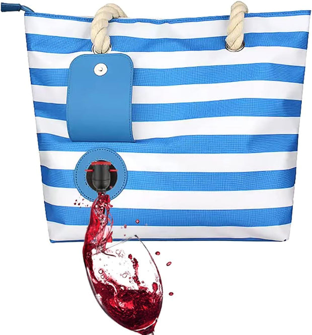 Wine, Anywhere – The Cutest Leakproof Wine Tote with Hidden Spout You Never Knew You Needed