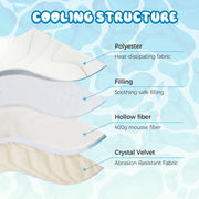 Dog Cooling Mat｜2025 Upgraded Cooling Pad — Keep Your Furry Friend Cool &amp; Comfy All Summer! ❄️🐾