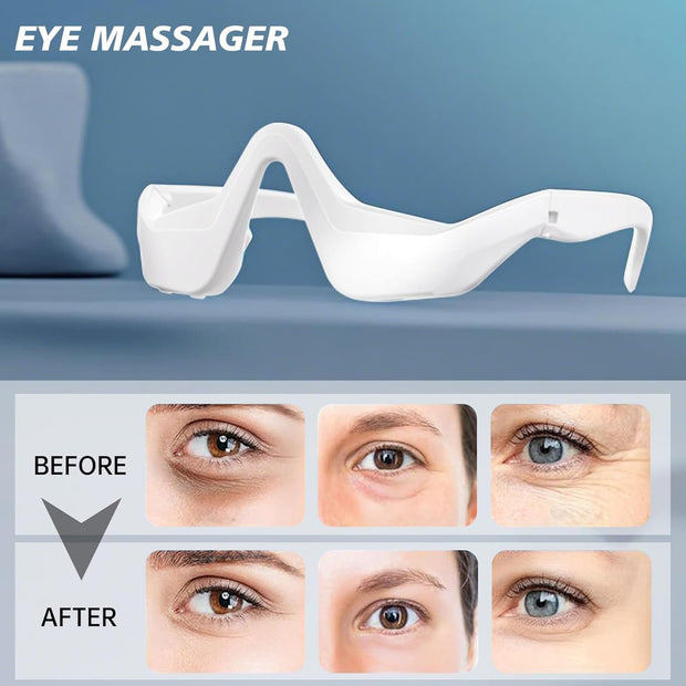 ✨ Under-Eye Red Light Mask | Soothe Strain, Brighten Eyes