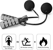 Cordless Weighted Jump Rope – Tangle-Free, Adjustable, Full-Body Burn for All Ages!