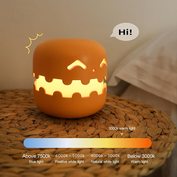Cozy Pumpkin Light – Rechargeable, Portable & Perfect Anywhere