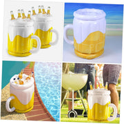 🍻Inflatable Beer Mug Cooler – Chill &Party Anywhere! 🎉