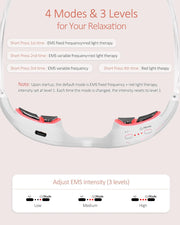 ✨ Under-Eye Red Light Mask | Soothe Strain, Brighten Eyes