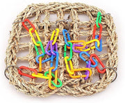 Ultimate Parrot Swing Toy | Stress-Busting, Cage-Decorating, Fun-Filled Perch for Happy Birds!