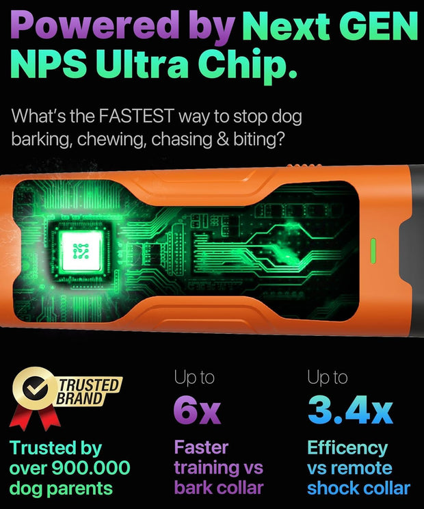 No-Shock Dog Barking Device – Humane, Fast & Effective Training Tool for All Breeds