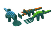 Toddler Construction Plate & Utensils Set — Fun, Safe, and Educational Mealtime Kit!