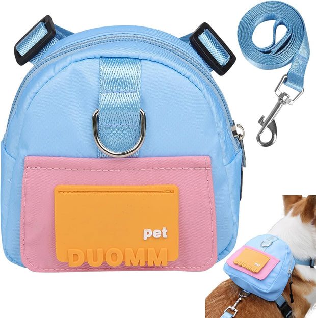 Let Your Dog Carry the Fun – Waterproof Harness Backpack for Walks, Hikes & Zoomies!