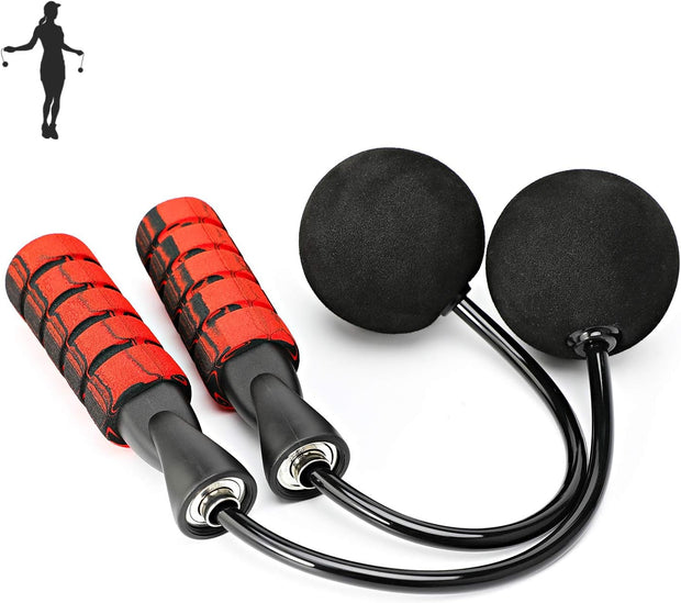 Cordless Weighted Jump Rope – Tangle-Free, Adjustable, Full-Body Burn for All Ages!