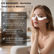 ✨ Under-Eye Red Light Mask | Soothe Strain, Brighten Eyes