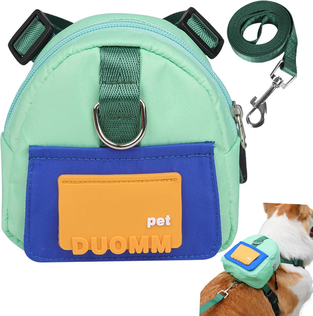 Let Your Dog Carry the Fun – Waterproof Harness Backpack for Walks, Hikes & Zoomies!
