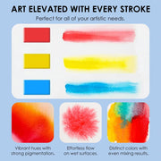 56-Color Foldable Watercolor Set – Paint Anywhere, Create Everywhere!