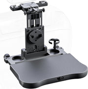Transform Your Ride! Expandable Car Tray Table for Eating, Working & Relaxing – Fits Steering Wheel & Backseat | With Cup, Phone & Laptop Holders