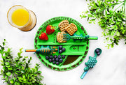 Toddler Construction Plate & Utensils Set — Fun, Safe, and Educational Mealtime Kit!