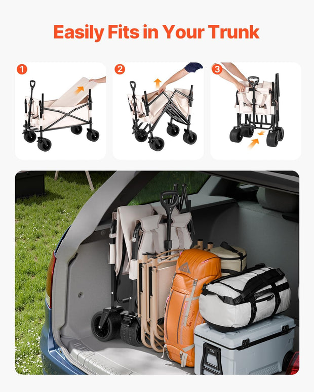 UPGRADED 3-in-1 WAGON & BENCH!