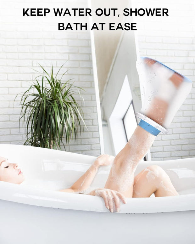 Shower Like You’re Not Injured! Ultimate Waterproof Cast Cover – No Leaks, No Slips, Just Freedom!