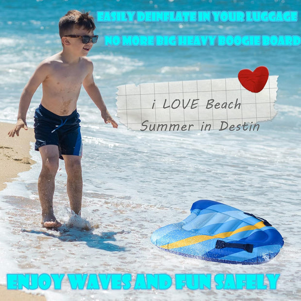 🏄Turn Every Pool Day into a Party – ☀️ Dual-Color Surf Board with Super Buoyancy & Grip!