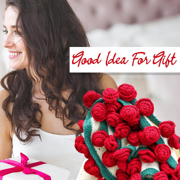 Forever Roses, Endless Warmth – A Blanket That Blooms with Love