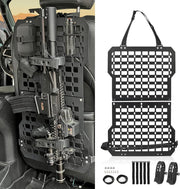 🛠️ Car Seat Tactical Gear Panel – Tactical Storage with Gun Mounts
