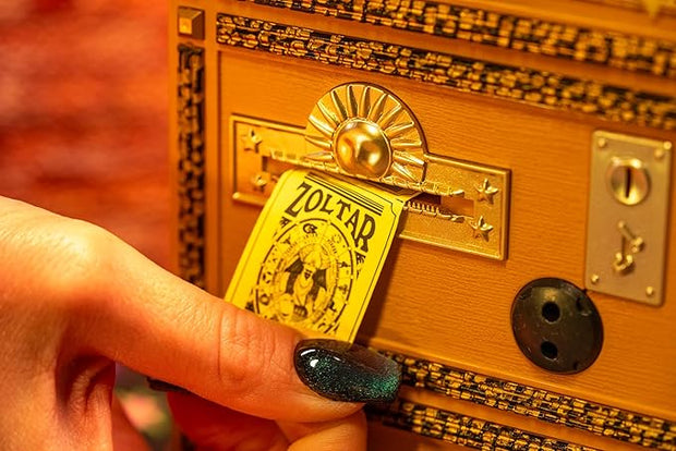 Miniature replica fortune-telling machine - with animation