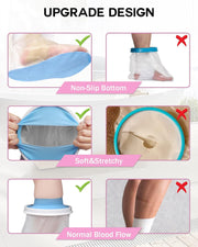 Shower Like You’re Not Injured! Ultimate Waterproof Cast Cover – No Leaks, No Slips, Just Freedom!