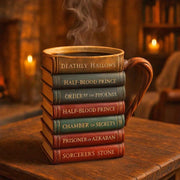 This Mug Looks Like a Book Stack — But Feels Like Pure Magic in Your Hands!