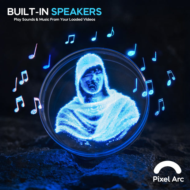 Visual Music Redefined – 3D Hologram You Can Feel