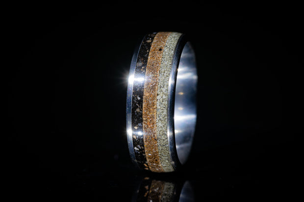 Worn by the Waves, Forged in Titanium – The Split Sand Ring