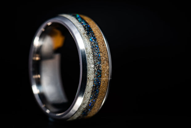 Worn by the Waves, Forged in Titanium – The Split Sand Ring
