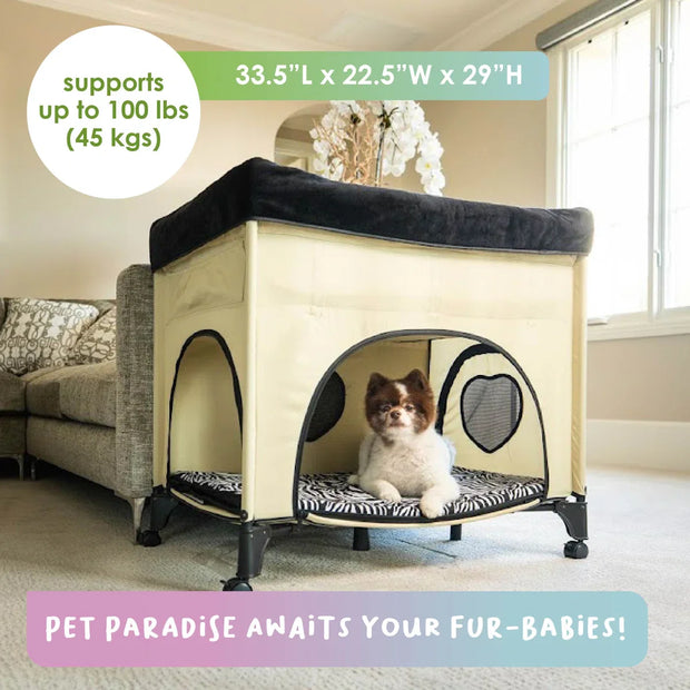 Bedside Lounge Pet Bed - Elevate Comfort for Your Furry Family!
